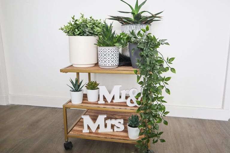 kunstplanten in huis